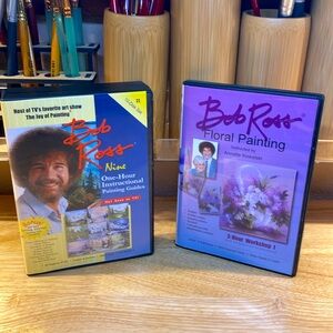 Bob Ross 10 DVD/Annette Kowalski Floral - techniques